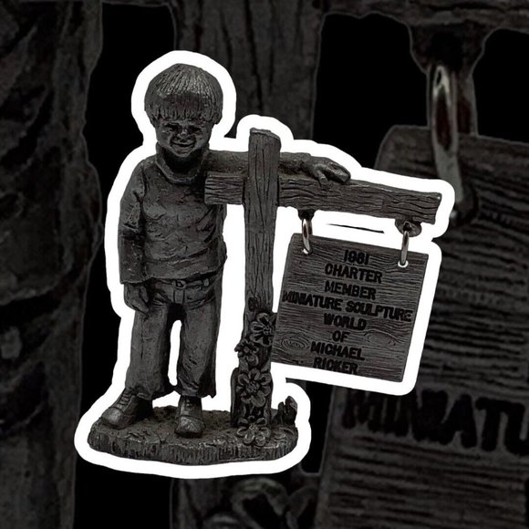 Michael Ritter 1981 Pewter Charter Member Figurine - Picture 11 of 12